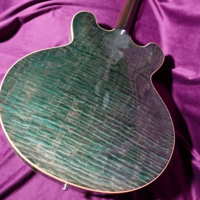 Gibson ES335 Figured 2015 - Ocean Turquoise Green image 13