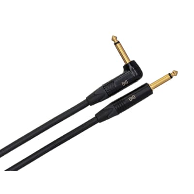 Mint Hosa Tech CGK-020R 1/4" Edge Guitar Cable, Straight-Angle Neutrik Plugs, 20ft image 2