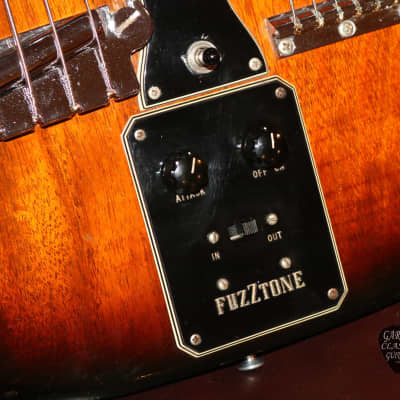 1968 Gibson EBS-1250 Double neck guitar Rare with Fuzztone image 4