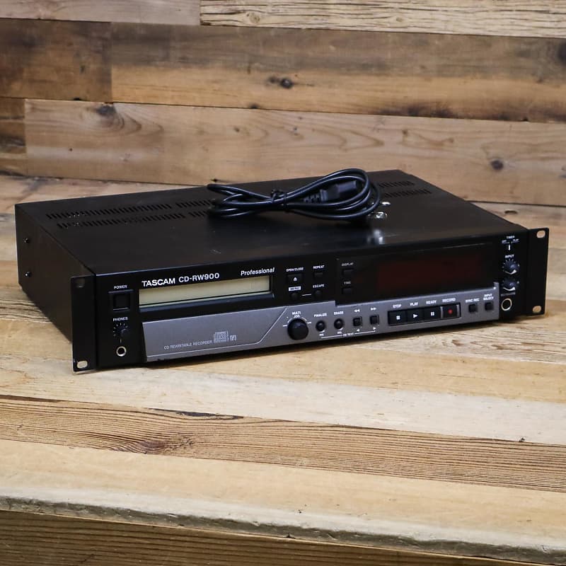 Tascam CDRW900 CD Recorder/Player Reverb