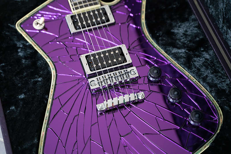 Ibanez Limited Edition PS2CM Paul Stanley Purple Mirror Electric Guitar