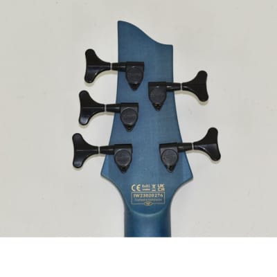 Schecter C-5 GT Bass Satin Trans Blue B-Stock 0276 image 8