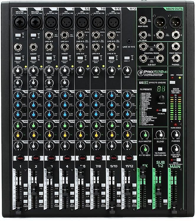 Mackie ProFX12v3 12-Channel Effects Mixer image 1