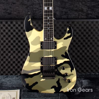 ESP Jeff Hanneman Urban Camo Custom Shop Floydrose image 4