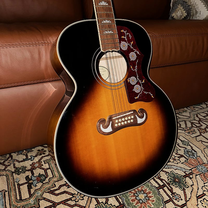 Epiphone ej 200 12 string top