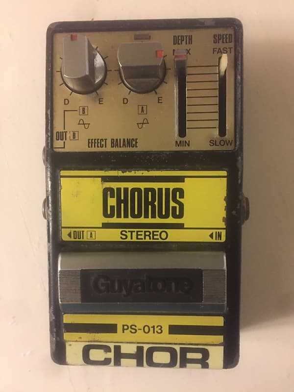 GUYATONE STEREO CHORUS PS-013 動作確認済み Early 80's Guyatone PS-013 Stereo Chorus (Japan) | Reverb