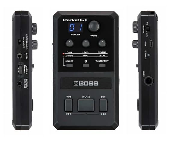 Boss Pocket GT Pocket-Size Guitar Effects Processor | Reverb