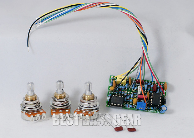 Nordstrand Audio 3 Band Bass Preamps