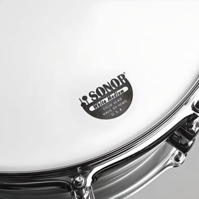 Sonor Kompressor Snare Drum, 14" x 5.75", Steel, Power Hoops, Chrome Plated 2023 - Steel Chrome Plated - Authorized Sonor Dealer - Watch for Direct Offers image 4
