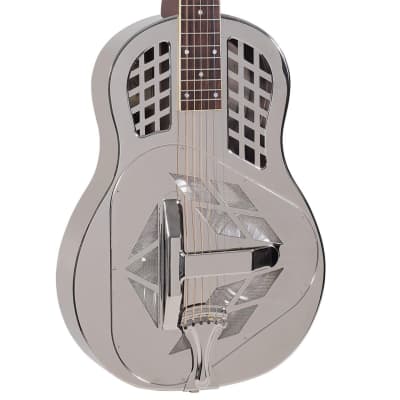 Recording King RM-991-S Nickel-Plated Tricone Resonator Guitar with Squareneck image 2