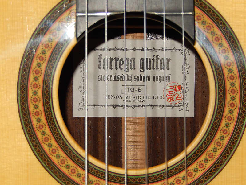 MADE IN JAPAN 1982 - TARREGA TGE - AMAZING TORRES STYLE CLASSICAL CONCERT  GUITAR