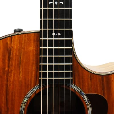 Taylor Guitars 724ce Hawaiian Koa Grand Auditorium Acoustic-Electric Guitar image 5