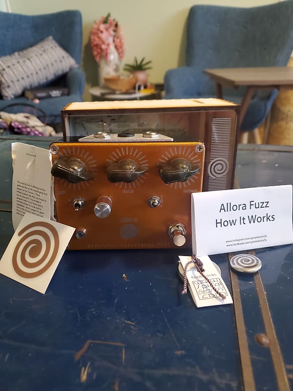 Spiral Electric FX Allora HighGain Darlington Fuzz Reverb