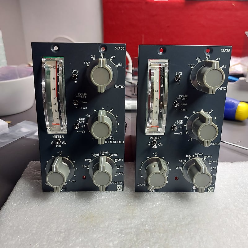 AML 52F50 {2254 Style Diode Comp} PAIR Reverb