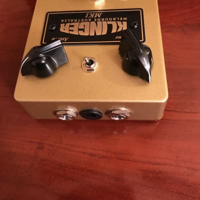 Klinger Custom Pedals MK1 Tone Bender 2019 Gold | Reverb