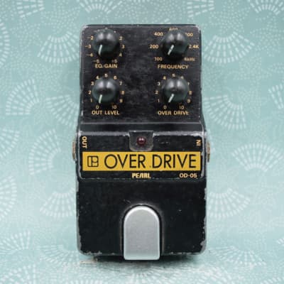 PEARL OD-05 Over Drive Made in Japan Vintage Guitar Effect Pedal 873448 for sale