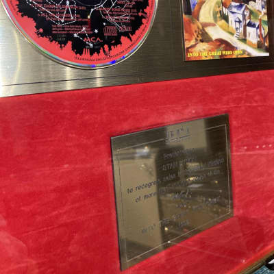Stan Lynch Tom Petty and The Heartbreakers, BPI UK, Into The Great Wide Open, Gold Record (#18) image 3