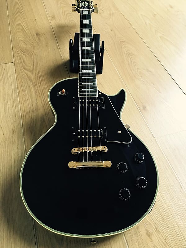 Greco EG-550 Black Beauty Single Cut 1990 Ebony | Reverb Australia