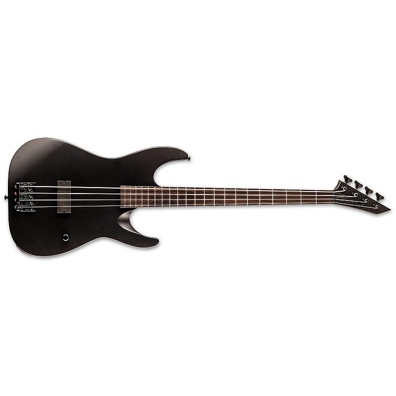 ESP LTD M-4 Black Metal Black Satin | Reverb