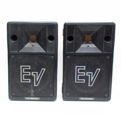 Electro Voice EV Tapco Model 100s Stage Monitor Speaker Pair | Reverb