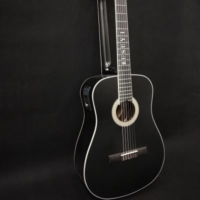 12/6 Strings Acoustic Double Neck, Double Sided Busuyi Double Neck Guitar, Travel Acoustic Guitar image 3