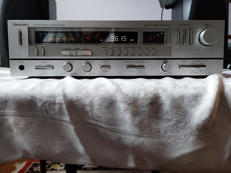 Technics SA222 receiver in very good condition - 1980's image 1