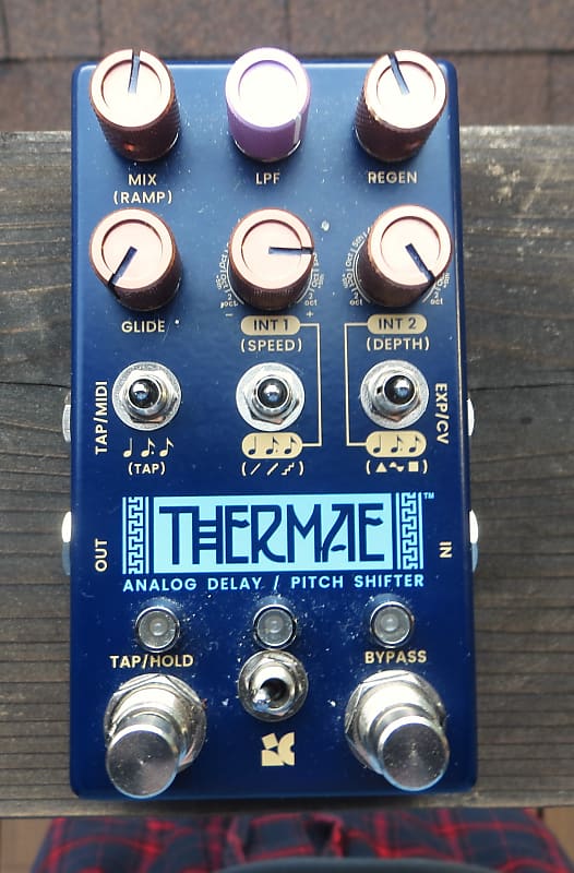 Chase Bliss Audio Thermae Analog Delay and Harmonizer 2018