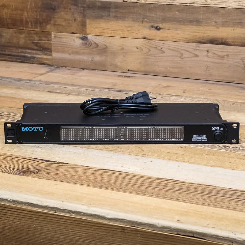 MOTU 24 I/O 24Channel AD DA Converter Reverb