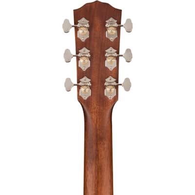 Fender PS-220E Parlor Acoustic Guitar - Natural image 6