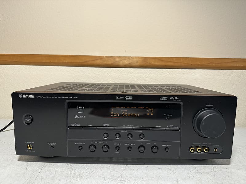 Yamaha RX-V461 Receiver HiFi Stereo 5.1 Channel Home Audio | Reverb