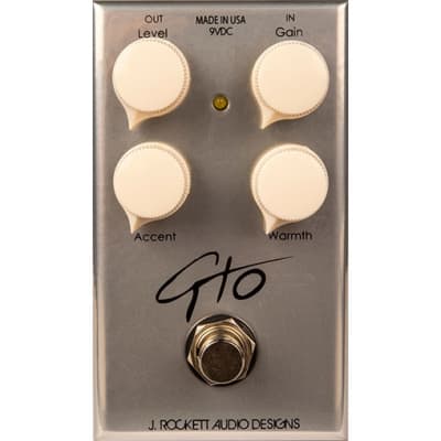 New J Rockett Audio Designs GTO Overdrive Guitar Effects Pedal for sale
