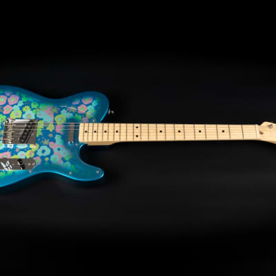 2016 Fender Limited Edition FSR Classic '69 Telecaster MIJ with Maple Fretboard - Blue Flower | Tex-Mex Pickups Japan image 2