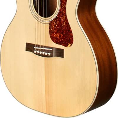 Guild OM-240E Westerly Orchestra Acoustic-Electric Guitar, Natural image 2