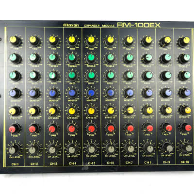 MAXON RM-60 + RM-100EX 6 Channel Audio Mixer / Expander