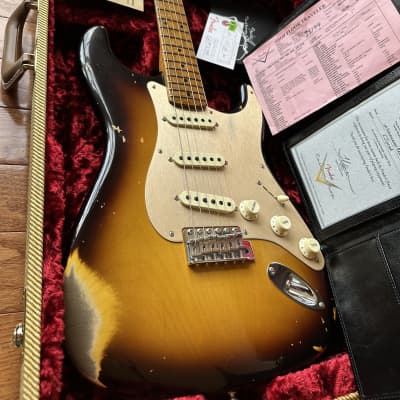 2021 Fender Custom Shop ‘56 Stratocaster Relic Limited Edition - Sunburst for sale
