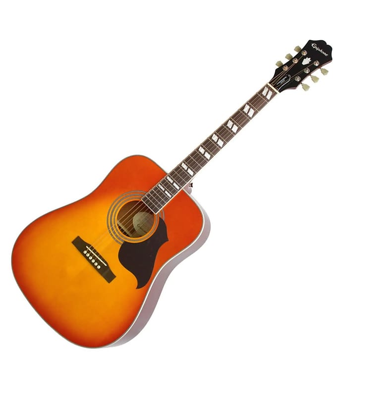 2016 Epiphone Hummingbird Artist/FC Limited Edition Acoustic Guitar w  Gigbag EUC