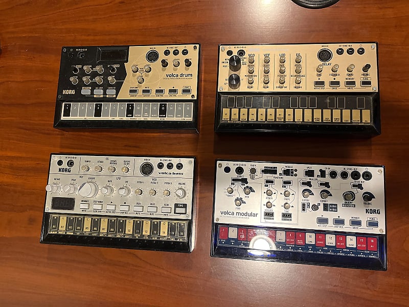 Volca Bundle Bass, Drum, Keys, & Modular + Patch Reverb