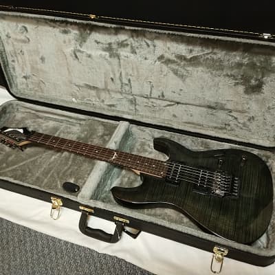 DEAN Custom 350 F Floyd electric GUITAR new Trans Black w