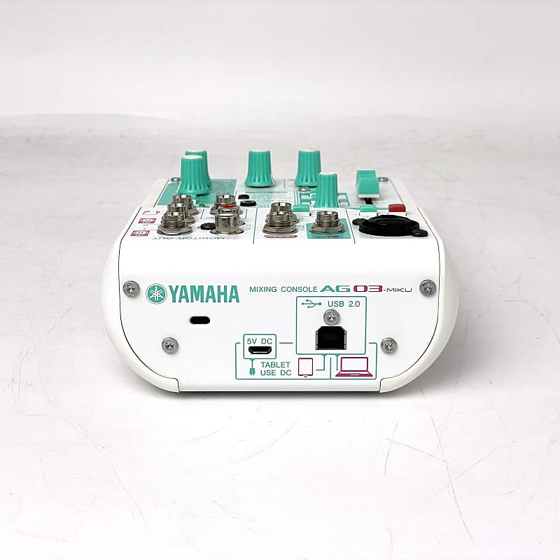 [Mint] Yamaha AG03-MIKU Hatsune Miku Limited Edition 3-Channel Audio Mixer