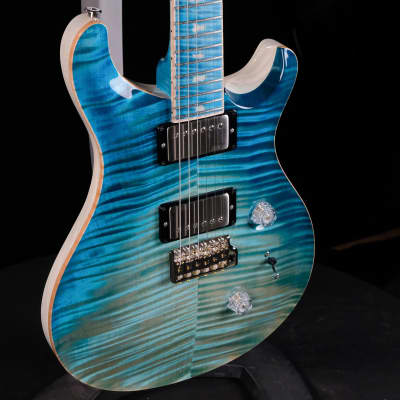 PRS Private Stock Custom 24 "Curly Maple" - Glacier Blue Dragon's Breath image 3