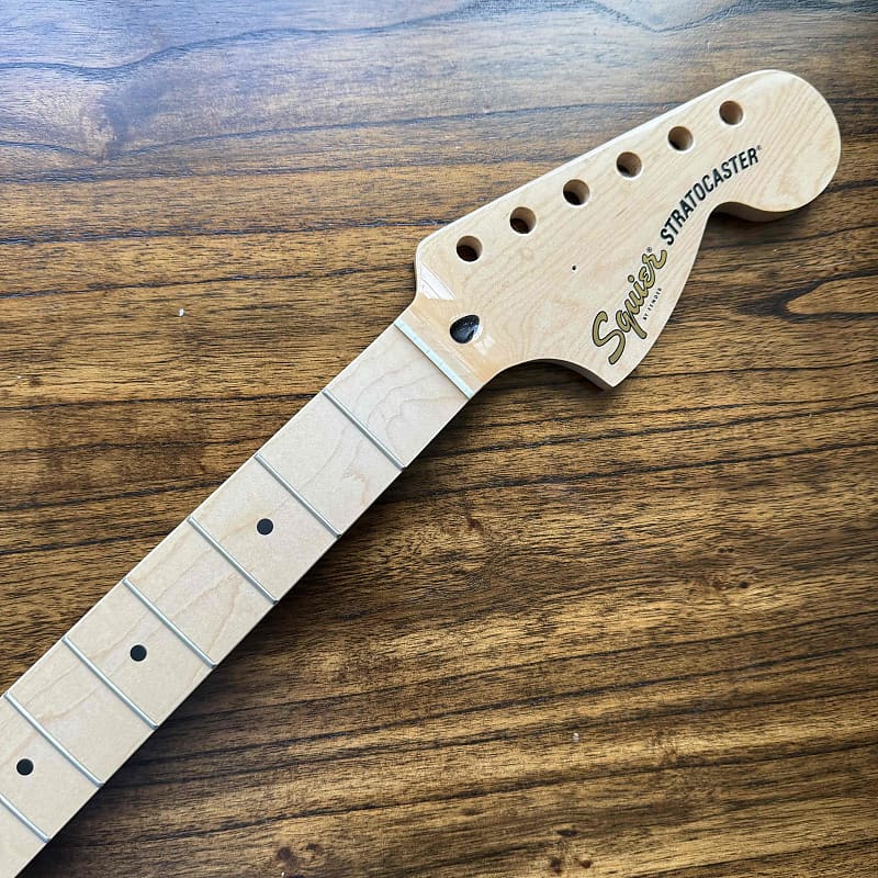 Fender Squier 70s Stratocaster Maple Strat Neck Affinity | Reverb