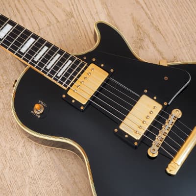 1979 Yamaha LP-800C Lord Player Custom Black Beauty Electric Guitar Ebony  Japan, Matsumoku | Reverb