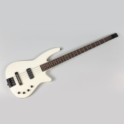 NS Design WAV Radius 4-String Bass in Metallic White (W160344) image 1