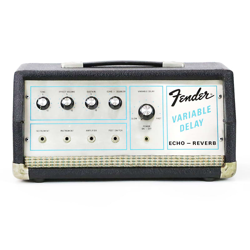 1968 Fender Variable Delay Silver Face Tube Oil Can ‘ Adineko | Reverb