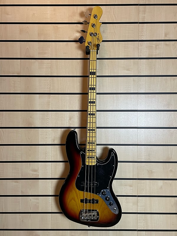 G&L Tribute JB Bass MP 3TS 3-Tone Sunburst Electric Bass Guitar Made in  Indonesia