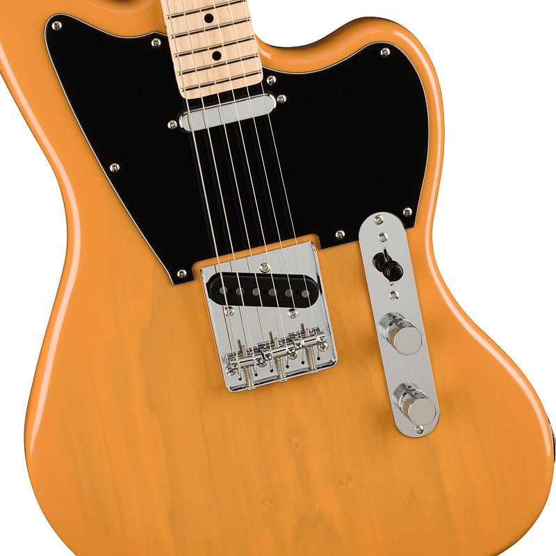 Squier Paranormal Series Offset Telecaster Electric Guitar - Butterscotch Blonde image 1