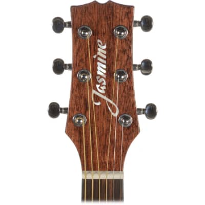 Jasmine JD-36CE Dreadnought Acoustic-Electric  Guitar (Natural) image 6