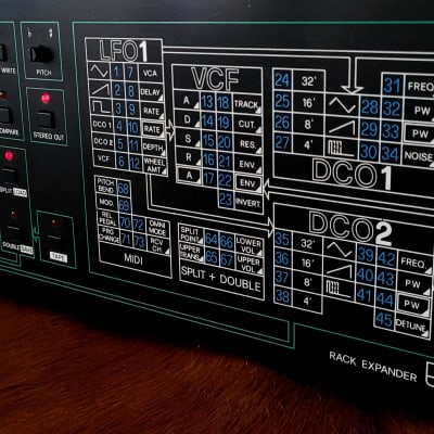 CRUMAR Bit 01 Expander (Bit 99) Analog Rack Synthesizer - Rare!