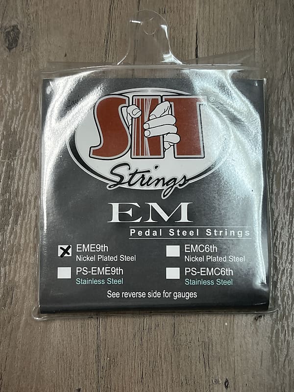 SIT Pedal steel strings eme9th image 1