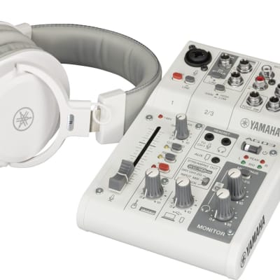 Yamaha AG03 MK2 Streaming Pack - White | Reverb